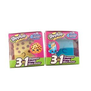 Shopkins Candy Dispenser 3 in 1 Toy Kids Girls Boys Unisex Children